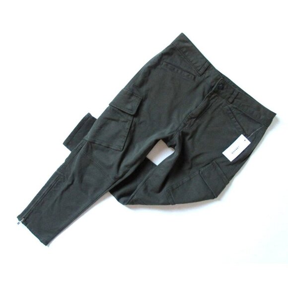 NWT J Brand Margho in Dark Malachite Green Utility Crop Stretch Twill Pants 29